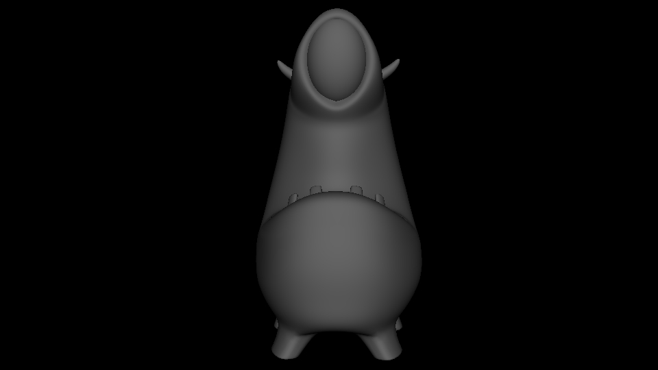 3D Modeling Spacecow